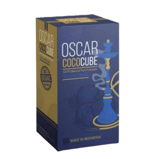 OSCAR Coco Cube Hookah Charcoal Bulk 10 boxes